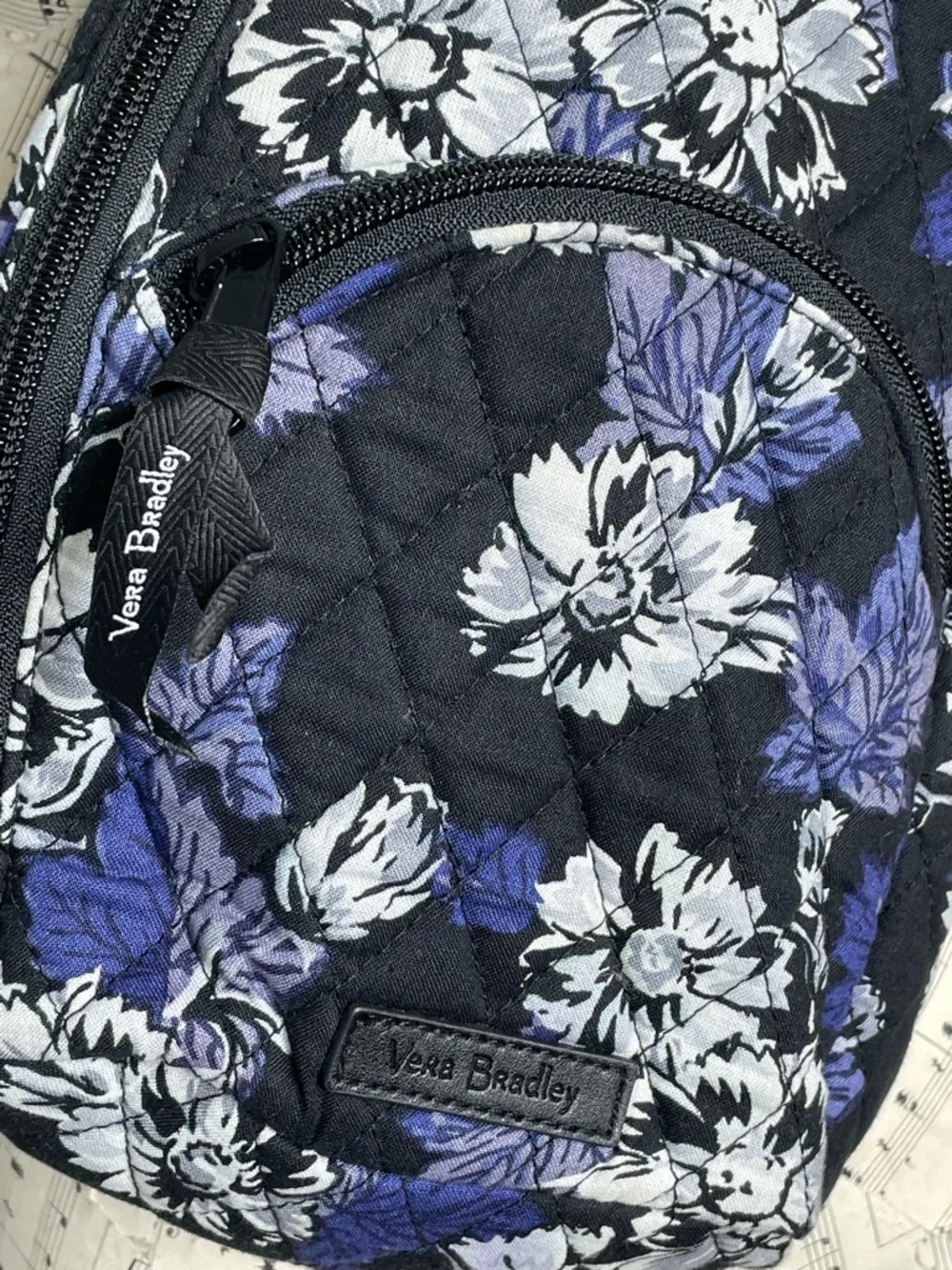 Vera Bradley Essential Compact Sling in Frosted Floral